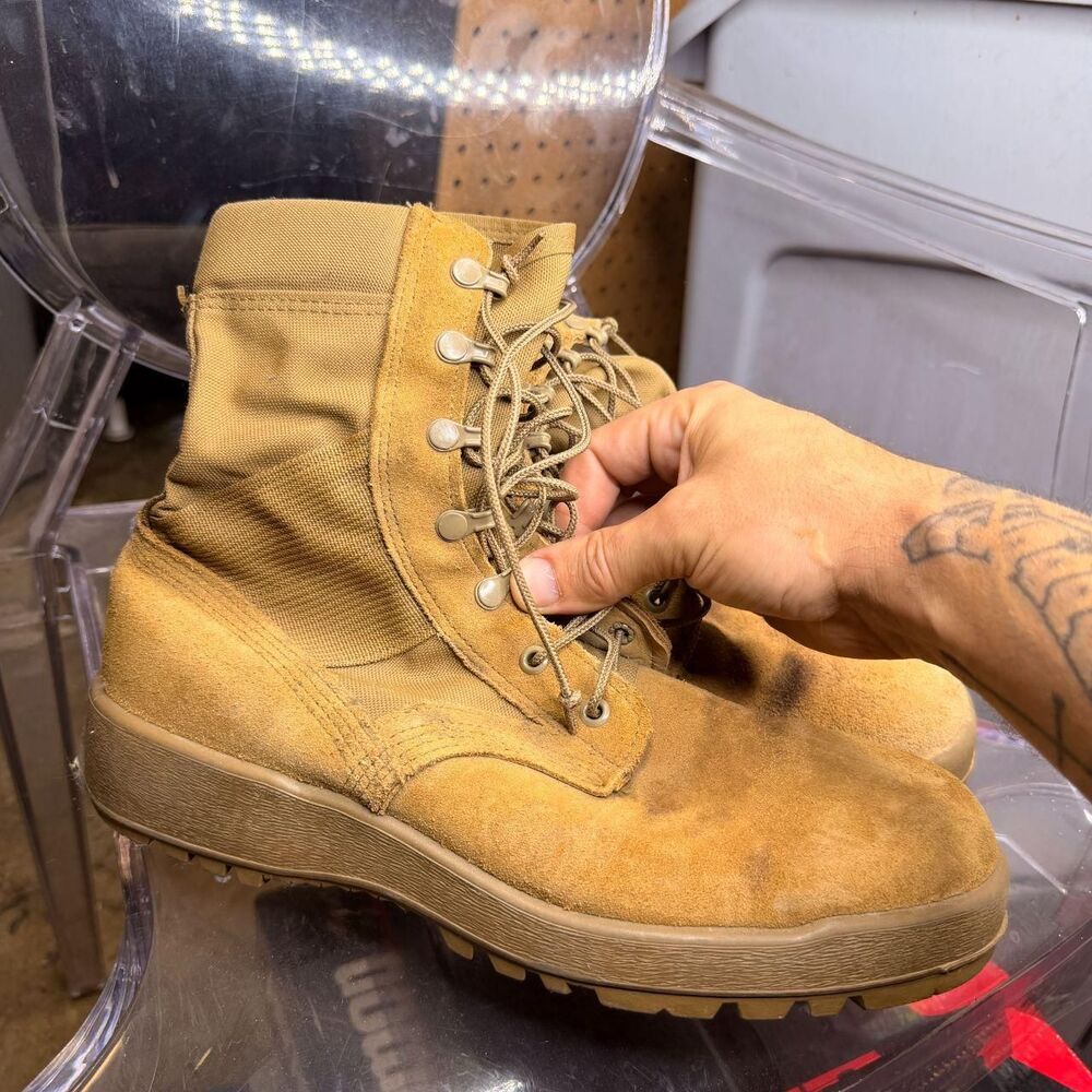 Unbranded Men's Brown and Tan Boots